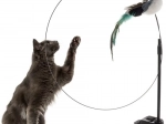 Macskajáték tapadókoronggal és madárkával