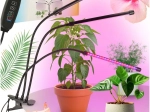 LED lámpa növények termesztéséhez háromkarú panellel