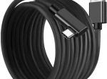 USB-A 2.0 – USB-C kábel 5 m, 90°-os csatlakozóval IZOXIS