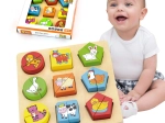 Fa oktató puzzle - Állatkák
