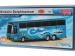 Setra Atlantic Dolphinarium buszmodell építőkészlet, Monti System 50