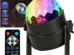 LED RGB diszkógömb távirányítóval