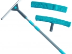 Teleszkópos ablakmosó gumilehúzóval 57–128 cm, 4 részes készlet