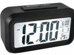 Ébresztőóra - fekete LED digitális óra