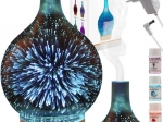Aroma diffúzor LED lámpával és aromaterápiával