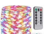 Színes LED fénylánc - 30 m, 300 LED