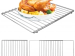 Állítható fém sütőrács 35–60 × 32 cm