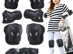 Védő térd-, könyök- és csuklóvédők gördeszkákhoz és rollerekhez