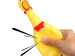Squeaky játék csirke 16 cm