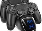 Töltő dokkoló állomás SONY PS4 kontrollerekhez – dupla