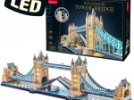 Világító 3D puzzle Tower Bridge - 222 darab
