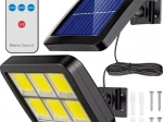 IZoxis 120 COB LED-es napelemes fali lámpa külső panellel