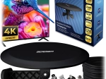 Beltéri és kültéri TV antenna Ultra HD 4K BERDSEN BD-955 fekete