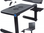 Univerzális laptop asztal hűtéssel