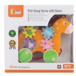 Fa húzó lovacska fogaskerekekkel