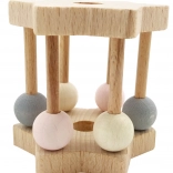 Rózsaszín csillag alakú csörgő