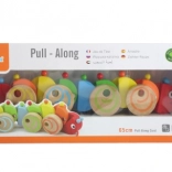 Fa húzható hernyó