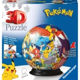 Ravensburger 3D puzzle Pokémon gömb 72 darabbal