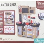 Gyerek konyha folyó vízzel és fényhatásokkal, 84 cm