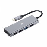 USB-C Elosztó 7 az 1-ben HDMI-vel, USB-vel, PD-vel és kártyaolvasóval