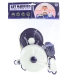 9 részes, kék-fehér gyermek konyhai edénykészlet