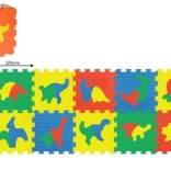 Puha puzzle DINO blokkok gyerekeknek