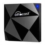 Ottocast vezeték nélküli CarPlay‑adapter, fekete