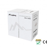 UTP kábel kat. 5e, CU vezeték, zöld