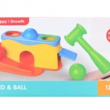 Műanyag ütögetős pályajáték gyerekeknek