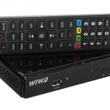 WIWA H.265 LITE DVB‑T2/DVB‑T tuner HEVC H.265 és Full HD támogatással