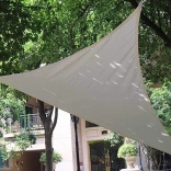 Vízálló kerti árnyékoló ponyva 3 × 3 × 3 m, háromszög, szürke