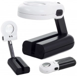 Kézi olvasónagyító 16x LED világítással