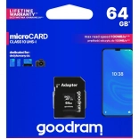 Goodram microSD 64GB memóriakártya