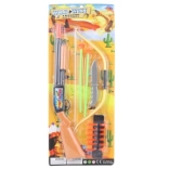 Western készlet gyerekeknek puskával, íjjal és késsel