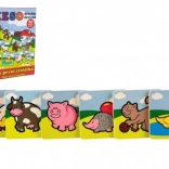 Fa memóriajáték – az első kisállataim TEDDIES