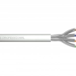 Patch kábel kat. 6A U/FTP, AWG 27/7, LS0H, 100 m, szürke