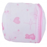 Hálós kosár finom fehérnemű mosásához