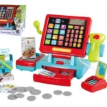 Érintőképernyős pénztárgép gyerekeknek tartozékokkal