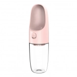 Dogness D02 utazó palack házi kedvenceknek rózsaszín