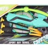 Műanyag számszeríj irányzékkal gyerekeknek