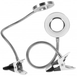 Asztali lámpa csipesszel és 24 LED diódával