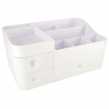 Fehér XXL kozmetikai rendező fiókokkal