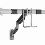 Fali tartó 3 monitorhoz 17–27" gázrugóval