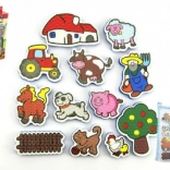 Első állataim Vízmatricái: Tanyasi készlet 12 db hálóval