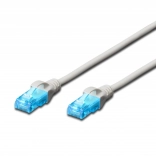 Hálózati patch kábel U/UTP Cat 5e 20 m, szürke (RJ45–RJ45)