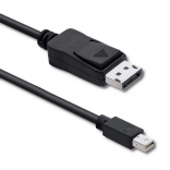Mini DisplayPort–DisplayPort 1.1 kábel, 1080p, 1,8 m
