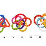 Színes karikák babáknak
