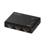 HDMI kapcsoló 3x1 távirányítóval, 1080p/60 Hz