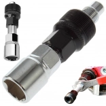 Kerékpár hajtókarlehúzó négyszögtengelyhez, 15 mm-es kulcshoz, acél