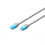Hálózati patch kábel RJ45 cat. 5e U/UTP, 25 m, szürke